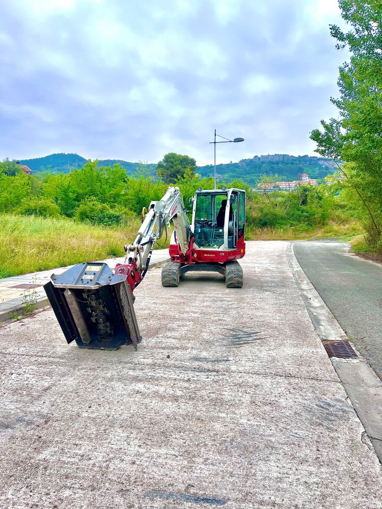 excavadoras en navarra